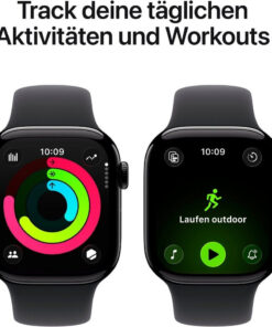 Apple Watch Series 11, Aluminium Space Gray Sport Band – Bild 5