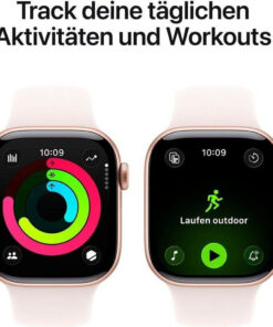 Apple Watch Series 11, Aluminium Rose Gold Sport Band Light – Bild 6
