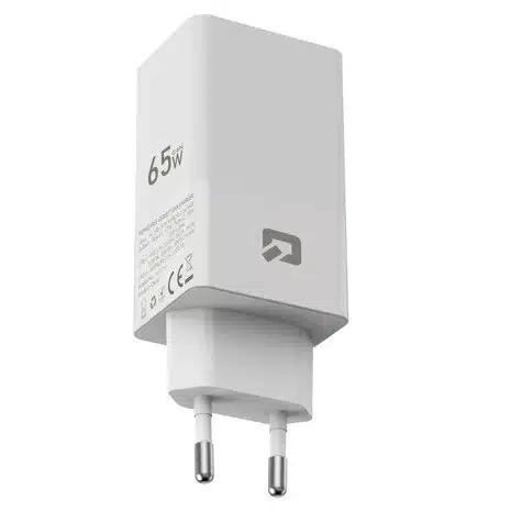 TUNIQ PD 65W - Heimladegerät mit USB-C zu USB-C Kabel - Weiß – Bild 4