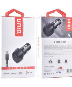 UNIQ Accessory 2,4 A und 36 Watt Dual-Port-Schnellladegerät fürs Auto – mit USB-Typ-C-Kabel – Bild 6