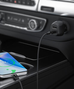 UNIQ Accessory 2,4 A und 36 Watt Dual-Port-Schnellladegerät fürs Auto – mit USB-Lightning-Kabel – Bild 5